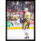 Evgeni Malkin Pittsburgh Penguins Goal Celebration - Framed Canvas - 22" x 31"-Premium canvas print with gallery-wrapped edges