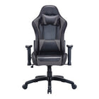 TygerClaw High Back Gaming Chair for Maximum Comfort - Black-Smoothly recline backwards and lock the chair in your favorite comfortable position
