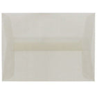 JAM Paper A2 Translucent Vellum Invitation Envelopes - 4.375" x 5.75" - Platinum Silver - 25 Pack (PACV616)-Color: Platinum Silver Translucent 