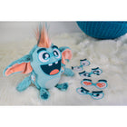 Miniland Emotions Buddy-It includes a bright heart that is inserted into the plush toy and illuminates with 5 different colours, so little ones can freely associate them with each emotion.