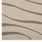 Modway Surge Swirl Abstract Indoor/Outdoor Area Rug - 8 ft W x 10 ft L - Light/Dark Beige-Stain Resistant / Easy To Clean