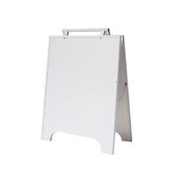 Futech - Panneau sandwich double face en PVC - 61 x 91 cm - Blanc-Conception en A robuste pour usage extérieur, idéale pour l’affichage sur trottoir, devantures de magasin, restaurants et événements.