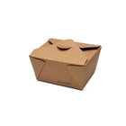 Eco-Packaging Paper Food Box - Folded with Tab - 26oz - 450 Pack-Case Weight: 26.46 lb