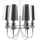 Modway Tapestry Stainless Steel Chandelier - Silver-Chrome Plated Steel