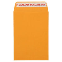 Jam Paper Open End Catalog Recycled Envelopes with Peel and Seal Closure - 5 1/2" H x 7 1/2" W - Brown Kraft Manila - 100 Pack-Color: Brown Kraft Manila