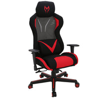 TygerClaw Premium High Back Padded Manager Office Chair-Upholstered in soft and durable black mesh and fabric seat