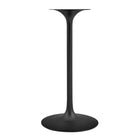 Modway Lippa 28" Round Wood Bar Table - Black Cherry Walnut-Assembly Required
