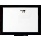 Quartet® - Tableau Espresso aimanté à effacement sec, 36 po x 48 po-Cadre large  