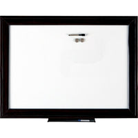 Quartet® - Tableau Espresso aimanté à effacement sec, 36 po x 48 po-Cadre large  