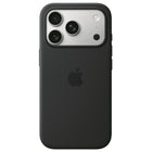 Apple - Étui en silicone avec MagSafe pour iPhone 17 Pro - Noir-Il contient 45 % de silicone recyclé et présente un revêtement soyeux qui offre une prise agréable. À l’intérieur, une fine doublure en microfibre rehausse la protection