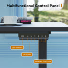 ShoppingAll Dual Motor Height Adjustable Electric Standing Desk Frame - Black-The engineered dual motor design offers motion noise less than 55dB and adjustment speed of up to 25-35mm/s