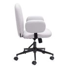 Zuo Lionel Office Chair - Beige-3 year limited warranty