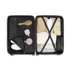 Bugatti Cannes 27" Hardside Spinner Check-in Luggage - Navy-Reinforced top handle with PU trim and side handles