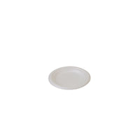 Eco-Packaging - Assiette 6 po compostable, Beige, Paquet de 1000-Fabriqué à partir de ressources 100% renouvelables - Pulpe de canne à sucre