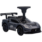 Qaba Maserati GT2 Licensed Sit to Stand Baby Sliding Car - Grey-Maserati GT2 license ensures an authentic design 