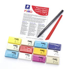 Staedtler FIMO Magical Creatures Modeling Clay Set - Assorted - 14 Pack-12 individually wrapped half blocks of assorted clay colours in a boxed set