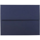 JAM Paper A2 Invitation Envelopes - 4.375 x 5.75 - Navy Blue - 50 Pack-Envelope Features: Straight gummed flap closure, high quality smooth paper finish