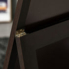 HOMCOM Full Length Mirror - 20.1" W x 57.9" H - Brown-Colour: Brown 