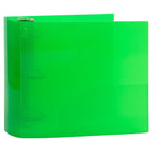 JAM Paper - Classeur en plastique de 4 pouces - classeur à 3 anneaux vert-Quantité : Vendu individuellement | Conçu pour durer longtemps et résister aux déchirures ou aux pliages, facile à nettoyer.