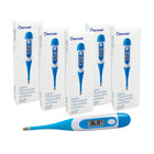 First Aid Central Pro Digital Thermometer with Flexible Tip - 5 Pack-Digital Thermometer(Flexible Tip)