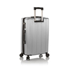 Heys SpinLite 26" Check-in Luggage - Silver-Lightweight aluminium push-button telescopic handle system with multi-stage locking heights