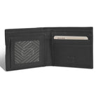 Champs - Portefeuille Bi-Fold en cuir Onyx - Noir-Double compartiment à billets