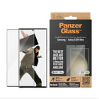PanzerGlass Ultra-Wide Fit Screen Protector for Samsung Galaxy S24 Ultra - Clear-So easy to install you can do it even if you’re all thumbs