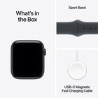 Apple Watch SE 3 - 40 mm - GPS - Midnight Aluminum Case with Midnight Sport Band - S/M-9