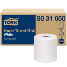 Tork ADV Hardroll Hand Towel - White - 6 Pack-High absorbency drys hands efficiently so fewer are needed per use.