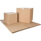 Staples - Boîte en carton ondulé - 6 po L x 6 po l x 6 po H - brun Kraft-Chaque boîte est vendue individuellement pour plus de commodité et de flexibilité