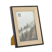 Kiera Grace Alder Frame – 5" x 7" - Black-Designed to display 5" x 7" photos clearly and beautifully