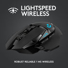 Logitech G502 HERO Wireless Gaming Mouse (910-005565)-Use Logitech G HUB to select and customize a full spectrum of approximately 16.8 million colors and synchronize lighting animations and effects with your other Logitech G devices