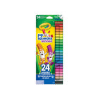 Crayola Pip-Squeaks Skinnies Markers, 24 Count-These scaled-down Pip-Squeaks markers are designed for kids hands. Your child will love how easy these markers are to handle