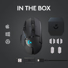 Logitech G502 HERO Wireless Gaming Mouse (910-005565)-2-Year Limited Warranty
