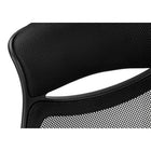 Monarch Specialties 7268 High-Back Executive Office Chair - Black Mesh/Chrome-Product dimenions: 28 inches L x 23.75 inches D x 45 inches H