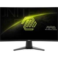 MSI MAG 27" FHD Curved Rapid VA 180 Hz Gaming Monitor - 27C6F-Rapid VA Panel - Provides 0.5ms (GtG, Min.) response time, optimizes screen colors and brightness.