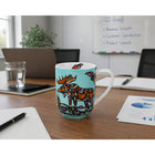 Oscardo Moose by John Rombough Porcelain Mug - 485ml-Includes Gift Box - Specially designed box with artist’s profile and artwork story