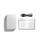 Fujifilm Instax Mini Link 3 Smartphone Printer - Clay White-Printer features an LED light indicator on the front