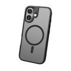 TUFF8 iPhone 16 GlideGuard Mag Rugged Case - Smoke Black-Shockproof Layer: The air tight shockproof layer adds extra protection from accidental drops. Tested to MIL-STD to 8FT