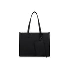 Bugatti Astoria Saffiano Tote Bag for Laptops Up to 15.6" – Black-Made of Saffiano-textured synthetic leather