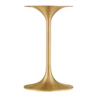 Modway Lippa 20" Round Terrazzo Side Table - Gold Terrazzo-6
