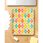 Hilroy Mid Century Notebook - 10-1/2" H x 8" W - 160 Pages - Diamond-7