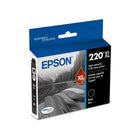 Epson T220 Ink Cartridge - High Capacity - Black-Save time and money with this high-yield (XL Series) cartridge compared to standard one