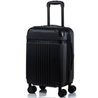 CHAMPS Vintage Black Collection Carry-on - Black-USB charging port