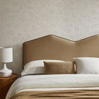 Modway Cosette Performance Velvet Queen Size Headboard - Taupe-Contrast Piping Trim