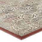 Modway Hester Ornate Turkish Vintage Area Rug - 5 ft W x 8 ft L - Tan/Walnut Brown-Long-Lasting Material