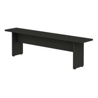 Manhattan Comfort Nomad 67.91" Modern Dining Bench - Grey-Modern Modern Dining Bench for Dining Room Use