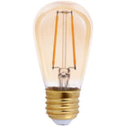 Northern Stars LED Spot Light LE-2S14/22/AM 2200K 120V 2W E26 150 to 15W - Amber - 10 Pack-Clear-Amber