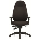 Staples - Fauteuil à basculements multiples à dossier haut ObusForme Professional, Fusion en houille, noir-La commande continue de blocage du basculement bloque le siège en place ou lui permet de basculer librement, selon les préférences de l'utilisateur
