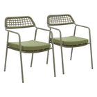 Zuo Rio Dining Chair - Green - Set of 2-Assembly not required